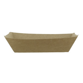 Kartonnen Snackbakjes kraft 780ml 15,5x9x5,5cm (450 stuks)