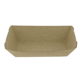 Kartonnen Snackbakjes kraft 780ml 15,5x9x5,5cm (450 stuks)