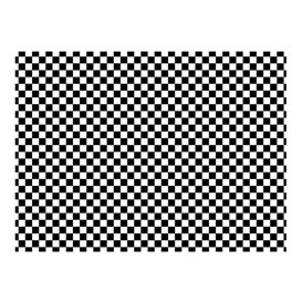 Graspapier inpakvellen “Vichy” zwart 31x42cm (1.000 stuks) 