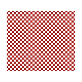 Papier Ingraissable “Vichy” Rouge 31x35cm (1000 Utés)