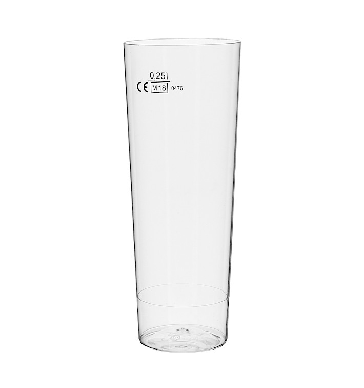 Verre Plastique Moon Transparent PS 300ml (10 Unités) Verre Plastique Moon Transparent PS 300ml (10 Unités)