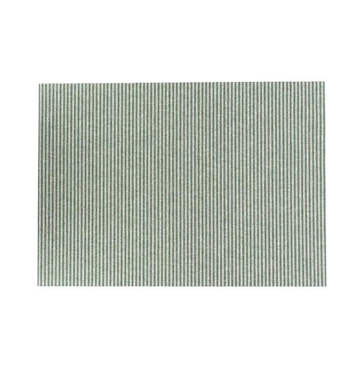 Set de Table "Day Drap" Ligne Verte 32x45cm (72 Utés) Set de Table "Day Drap" Ligne Verte 32x45cm (72 Utés)