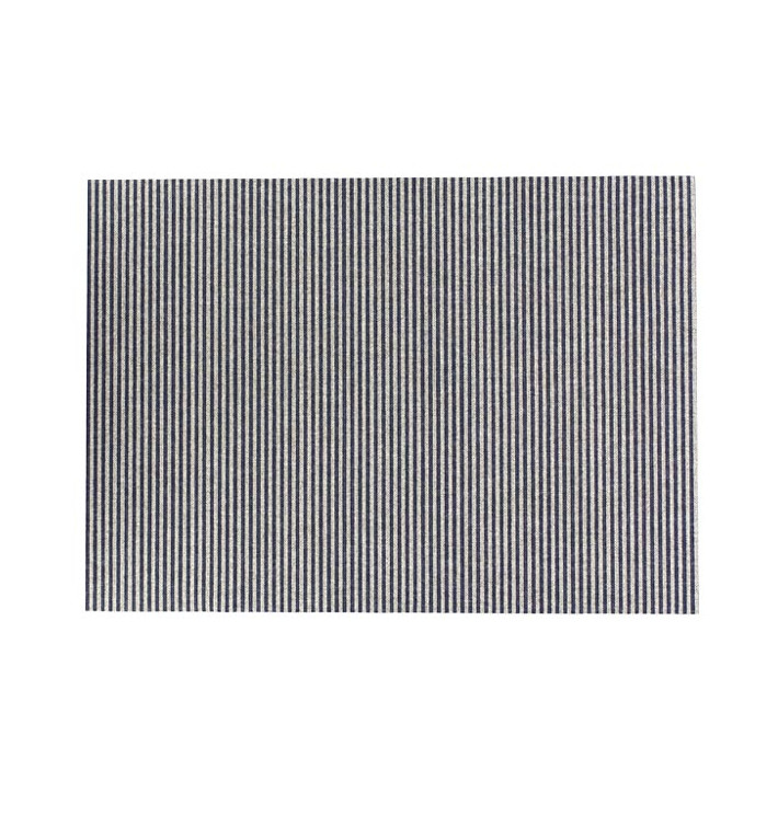 Set de Table "Day Drap" Ligne Bleue 32x45cm (12 Utés) Set de Table "Day Drap" Ligne Bleue 32x45cm (12 Utés)