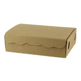 Boîte Chocolats et Bonbons Kraft 20x13x5,5cm 1000g (500 Utés) 