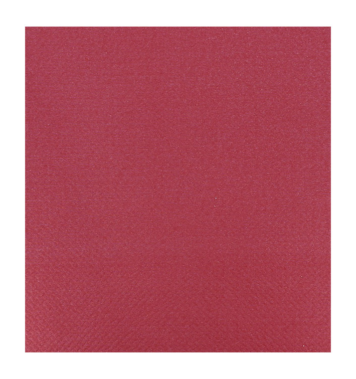 Papieren tafelkleed rol bordeauxrood 1x100m. 40g (6 stuks)