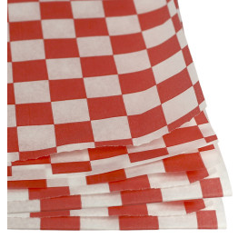 Graspapier inpakvellen rood 31x38cm (4000 stuks)