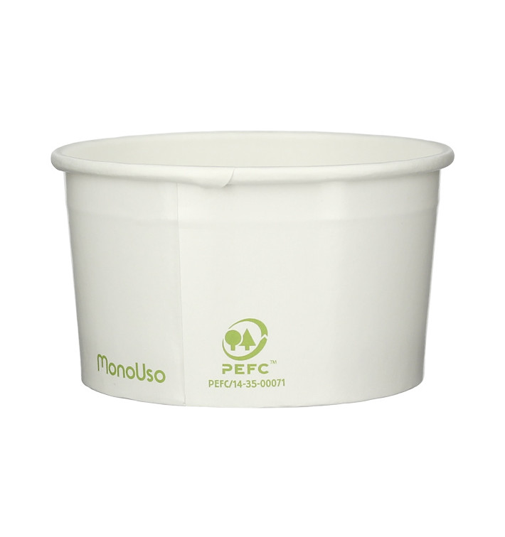 Papieren ijs Container Eco-Vriendelijk 100ml (2600 stuks) Papieren ijs Container Eco-Vriendelijk 100ml (2600 stuks)