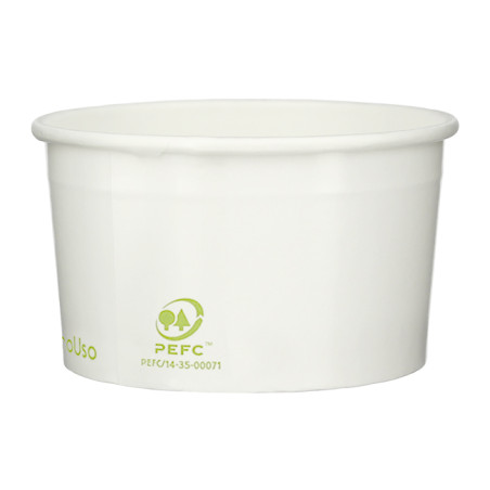 Pot à glace en Carton Ecologique 100ml (2600 Unités)