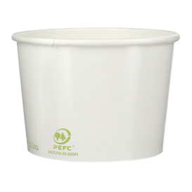 Pot à glace en Carton Ecologique 260ml (1320 Unités)