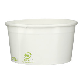 Papieren ijs Container Eco-Vriendelijk 140ml (2100 stuks)