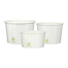 Papieren ijs Container Eco-Vriendelijk 175ml (2.000 stuks)