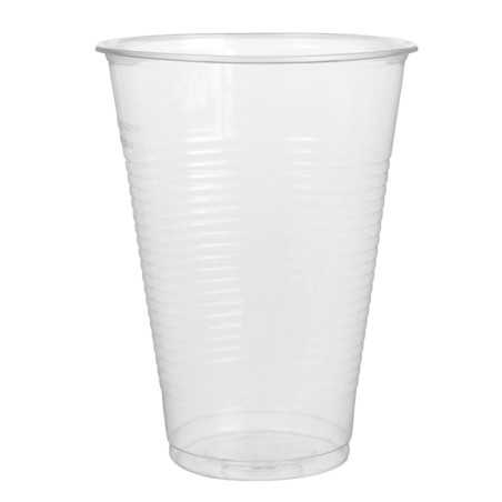 Plastic PP beker transparant 220ml (100 stuks)