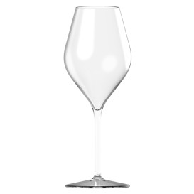 Plastic herbruikbaar glas Wijn “Supreme” Tritan Transparant 380ml (6 stuk) 