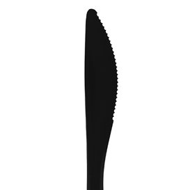 Couteau réutilisable PP minéral "Hercules" Noir 185mm (1.000 Utés)