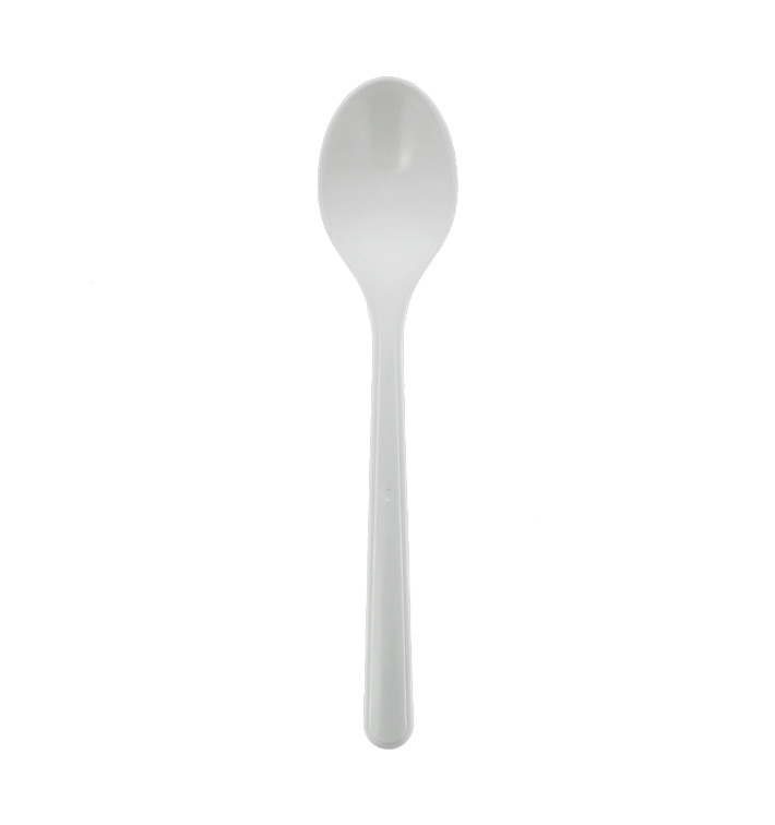Herbruikbaar Lepel PP Mineral "Hercules" Wit 185mm (50 stuks) Herbruikbaar Lepel PP Mineral "Hercules" Wit 185mm (50 stuks)