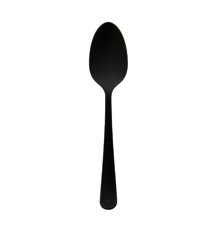 Herbruikbaar Lepel PP Mineral "Gaia" Zwart 190mm (10 stuks) Herbruikbaar Lepel PP Mineral "Gaia" Zwart 190mm (10 stuks)