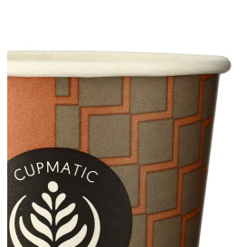 Gobelet Carton Cupmatic 9Oz/280ml Ø8,0cm (1.000 Utés)