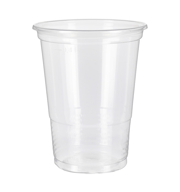 Wirwar beneden kust Plastic PP beker transparant 500ml Ø9,4cm (800 stuks)