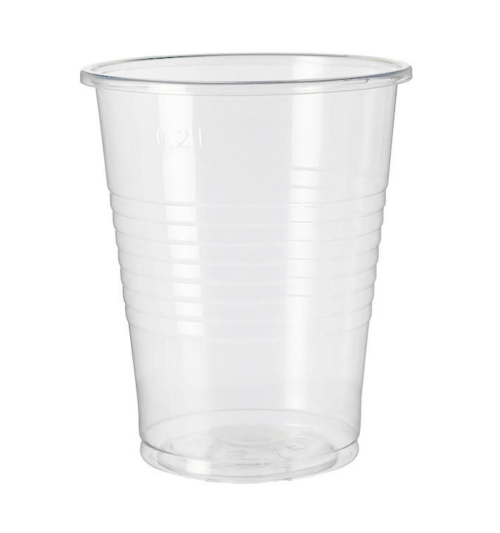Plastic PP beker transparant 240ml Ø7,34cm (100 stuks) Plastic PP beker transparant 240ml Ø7,34cm (100 stuks)