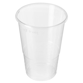 Plastic PP beker transparant 330ml Ø7,9cm (1.250 stuks) 