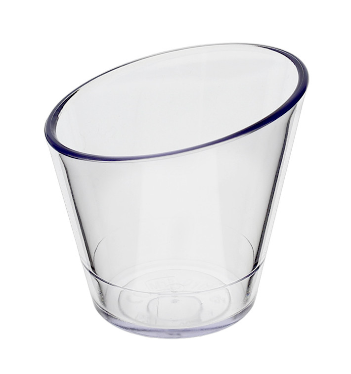 SAN "Circle" duurzame degustatie kom Transparant 100ml (72 Stuks) SAN "Circle" duurzame degustatie kom Transparant 100ml (72 Stuks)