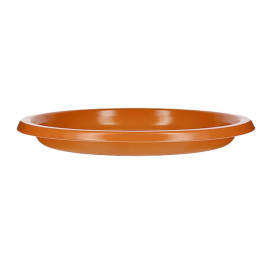 Assiette Plate Réutilisable Economique PS Orange Ø17cm (300 Utés)