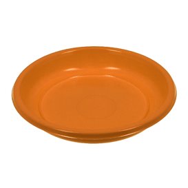 Assiette Creuse Réutilisable Economique PS Orange Ø20,5cm (25 Utés)