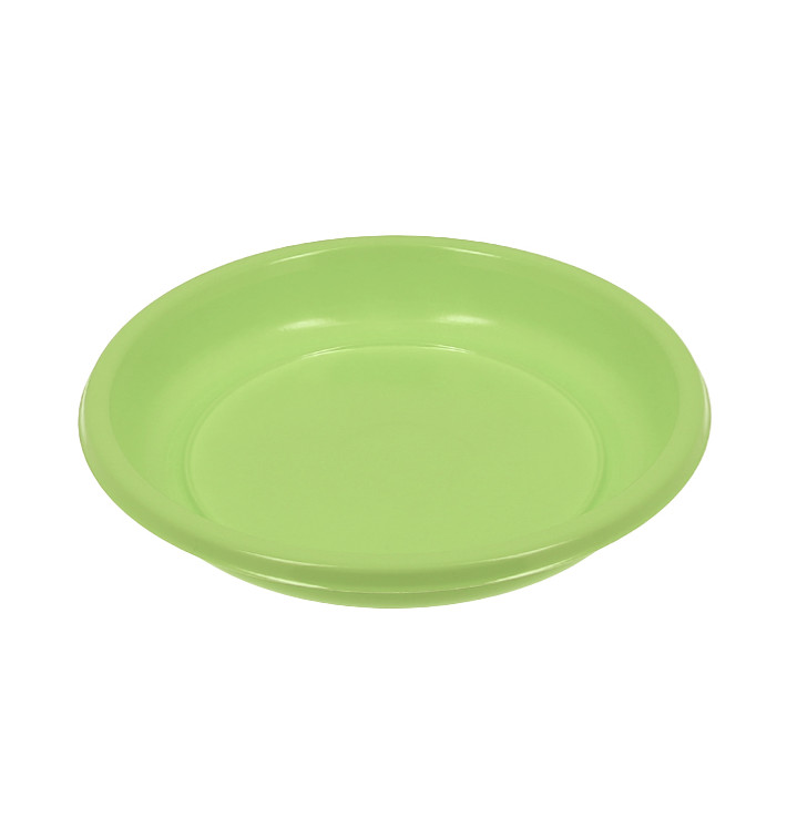 Herbruikbare Bord Diep Economische PS Geel Groen Ø20,5cm (25 stuks) Herbruikbare Bord Diep Economische PS Geel Groen Ø20,5cm (25 stuks)