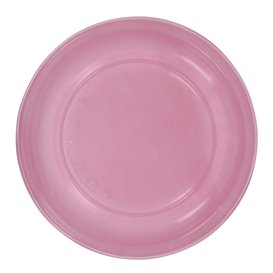 Assiette Plate Réutilisable Economique PS Rose Ø22cm (200 Utés)