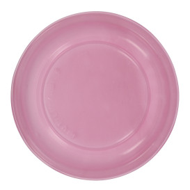 Assiette Plate Réutilisable Economique PS Rose Ø22cm (200 Utés)