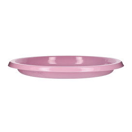 Assiette Plate Réutilisable Economique PS Rose Ø17cm (300 Utés)