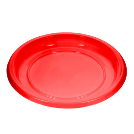 Assiette Plate Réutilisable Economique PS Rouge Ø17cm (300 Utés)