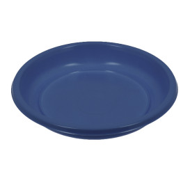 Assiette Creuse Réutilisable Economique PS Bleu foncé Ø20,5cm (25 Utés)