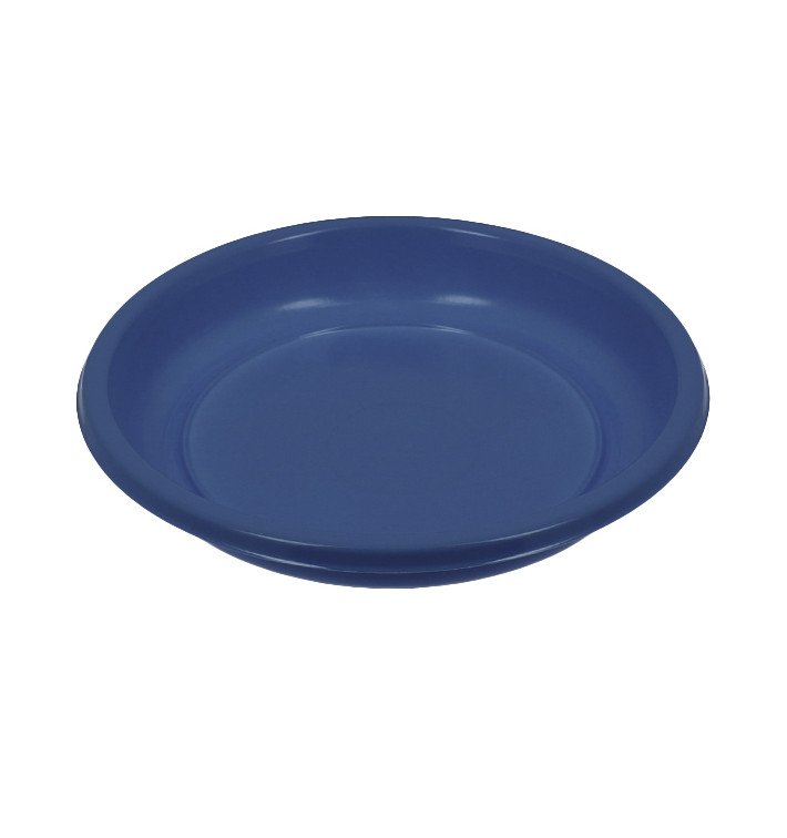 Assiette Creuse Réutilisable Economique PS Bleu foncé Ø20,5cm (150 Utés) Assiette Creuse Réutilisable Economique PS Bleu foncé Ø20,5cm (150 Utés)