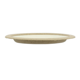 Assiette en Bagasse Biodégradable Blanc Ø22,5cm (10 Utés)