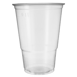 Plastic PP beker transparant 520ml Ø8,3cm (800 stuks)