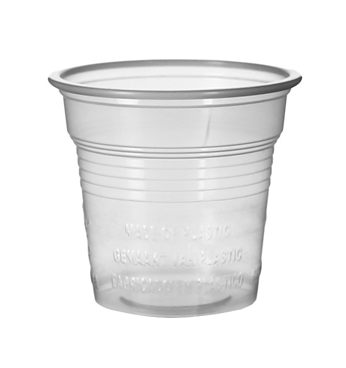 Gobelet Plastique PS Transp. 80ml Ø5,7cm (2.400 Utés) Gobelet Plastique PS Transp. 80ml Ø5,7cm (2.400 Utés)