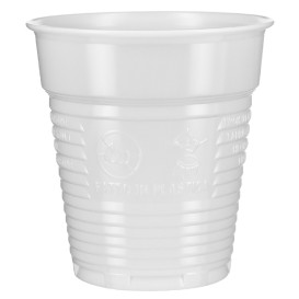 Gobelet Plastique Vending Blanc 166ml Ø7,0cm (100 Utés)