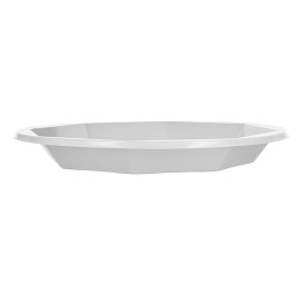 Assiette Creuse Réutilisable Economique PS Blanc Ø22cm (25 Utés)