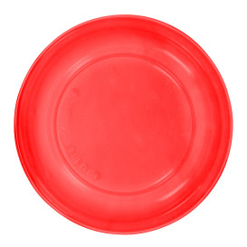 Assiette Plate Réutilisable Economique PS Rouge Ø22cm (25 Utés)