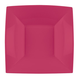 Assiette Plastique Réutilisable Plate Corail PP 180mm (25 Utés)