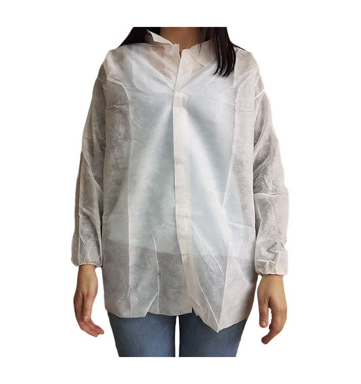 Blouse Cadet PP 35gr.Velcro et Sans Poches (100 Utés)