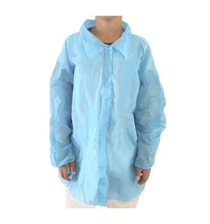 Blouse Enfant PP Bleu Velcro et Sans Poches (50 Utés) Blouse Enfant PP Bleu Velcro et Sans Poches (50 Utés)