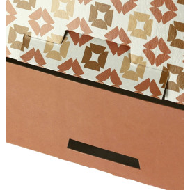 Doos voor Snoep en Chocolaatjes Koraal 22x15x6cm (600 stuks)