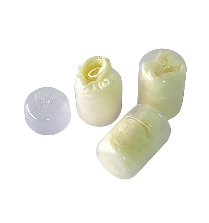 Vinenl handschoenenen Capsule transparant maat M (600 Pair) Vinenl handschoenenen Capsule transparant maat M (600 Pair)
