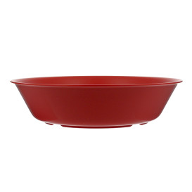 Herbruikbare Bord Durable PP Mineraal Rood Ø18cm (54 stuks)