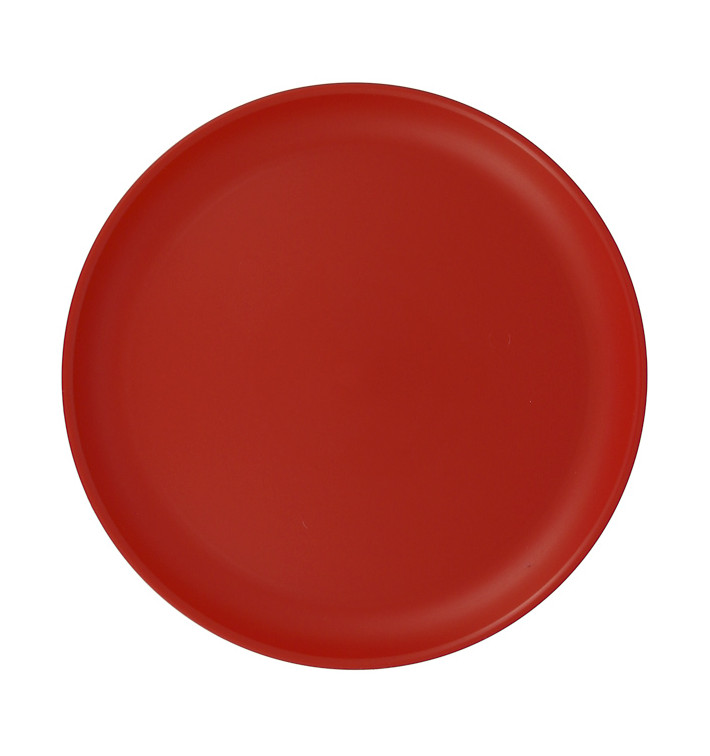 Assiette Réutilisable Durable PP Minéral Rouge Ø27,5cm (6 Utés) Assiette Réutilisable Durable PP Minéral Rouge Ø27,5cm (6 Utés)