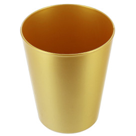 Herbruikbare Beker Durable PP Mineraal Goud 330ml (6 stuks) 