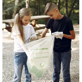 Sac Poubelle 100% Biodégradable 90x110cm (300 Utés)