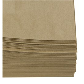 Sachets pour Frites Kraft Ingraissable 12x12cm (250 Utés)